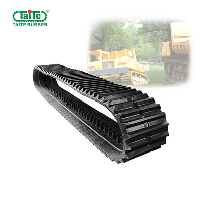 ราคาดี Mitsubishi Heavy Equipment Rubber Tracks 800x150x68mm พร้อมเทคโนโลยีป้องกันการสั่นสะเทือน และได้รับการรับรอง ISO9001: 2015 สําหรับ Dumper ออนไลน์